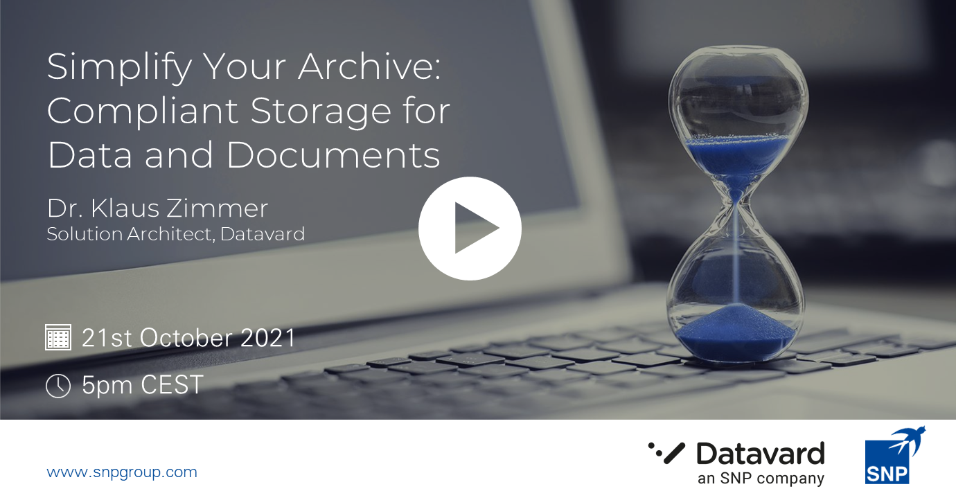 简化归档：数据和文档的兼容存储